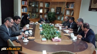 دیدار سرپرست پردیس ها و مراکز آموزش عالی دانشگاه فرهنگیان اصفهان  با مدیر کل نوسازی مدارس استان
