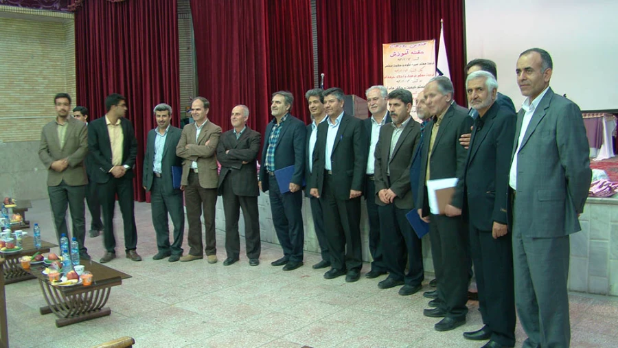 مراسم هفته آموزش