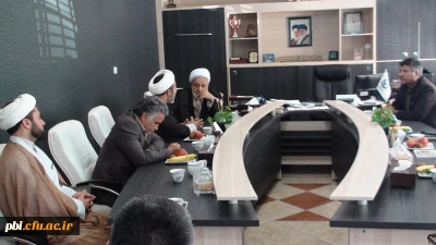 حضور حجت الاسلام و المسلمین حاج آقا صالحیان رئیس محترم شورای سیاستگذاری ائمه جمعه استان اصفهان در پردیس شهید باهنر اصفهان