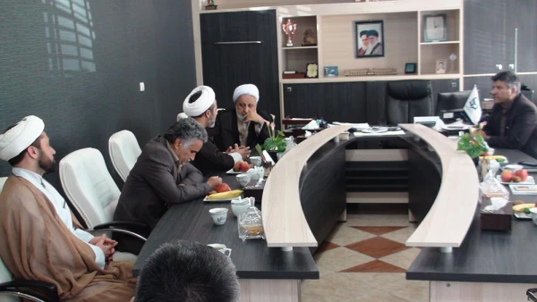 حضور حجت الاسلام صالحیان در پردیس باهنر