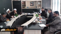 حضور حجت الاسلام صالحیان در پردیس باهنر