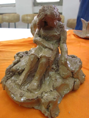 گزارش تصویری نمایشگاه آثار سفال دانشجویان کارشناسی ناپیوسته آموزش هنرهای تجسمی با نظارت دکتر آستی