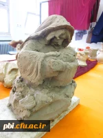 گزارش تصویری نمایشگاه آثار سفال دانشجویان کارشناسی ناپیوسته آموزش هنرهای تجسمی با نظارت دکتر آستی
