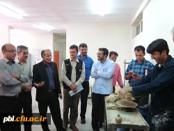 گزارش تصویری نمایشگاه آثار سفال دانشجویان کارشناسی ناپیوسته آموزش هنرهای تجسمی با نظارت دکتر آستی