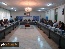 گزارش تصویری 
 جلسه شورای عمومی پردیس: تجلیل از جانبازان و آزاده سرافراز پردیس شهید باهنر به مناسبت روز جانباز