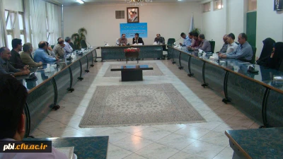 جلسه شورای عمومی پردیس  شهید باهنر اصفهان