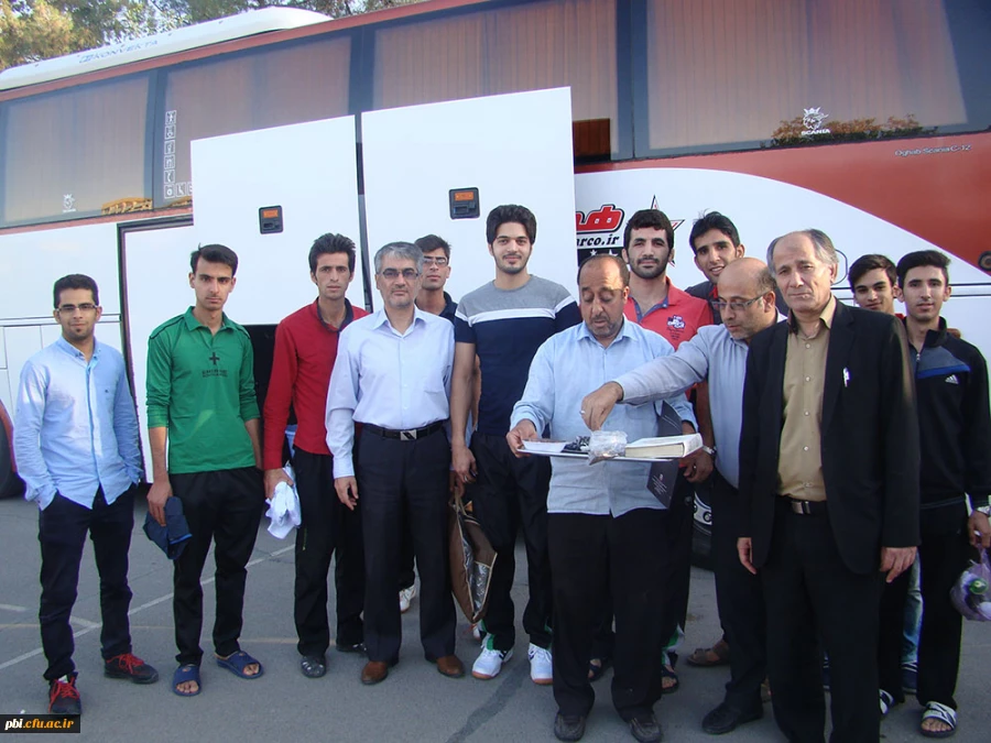 اعزام دانشجومعلمان پردیس شهید باهنر به بیست و دومین المپیاد ورزشی دانشجو معلمان دانشگاه فرهنگیان