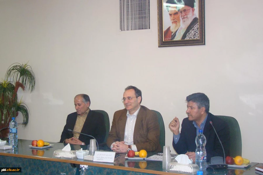 جلسه با اساتید