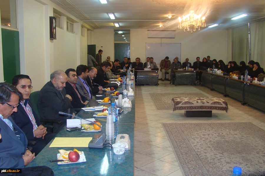 جلسه با اساتید