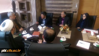 پیام تبریک ریاست محترم دانشگاه فرهنگیان استان اصفهان آقای دکتر عروف زاد به دکتر طالبی ریاست دانشگاه اصفهان