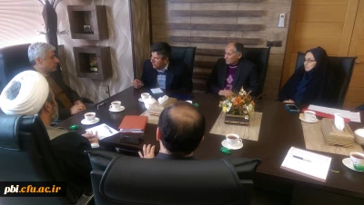 پیام تبریک ریاست محترم دانشگاه فرهنگیان استان اصفهان آقای دکتر عروف زاد به دکتر طالبی ریاست دانشگاه اصفهان