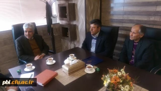 دیدار با ریاست دانشگاه اصفهان