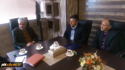 دیدار با ریاست دانشگاه اصفهان