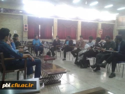 سومین جلسه دبیران کانون ها و انجمن های علمی پردیس شهید باهنر اصفهان