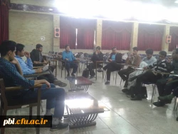 سومین جلسه دبیران کانون ها و انجمن های علمی پردیس شهید باهنر اصفهان