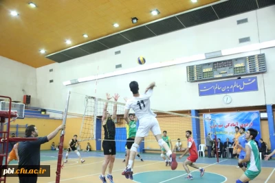 برگزاری مسابقات والیبال به مناسبت هفته تربیت بدنی