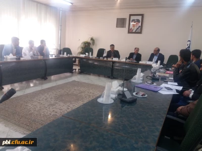 برگزاری اولین  جلسه شورای صنفی دانشجویان  با حضور رئیس پردیس شهید باهنراصفهان