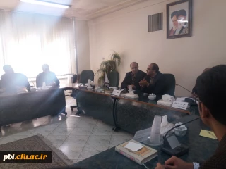 دومین جلسه شورای صنفی پردیس شهید باهنر اصفهان