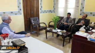 نشست صمیمی سرپرست پردیس شهید باهنر اصفهان  با معاونت فرهنگی اجتماعی شهرداری اصفهان