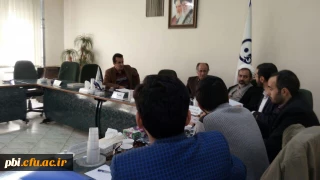 سومین جلسه  شورای فرهنگی پردیس شهید باهنر برگزار شد