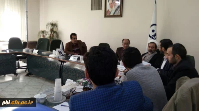 سومین جلسه  شورای فرهنگی پردیس شهید باهنر برگزار شد