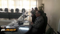 جلسه کارگروه فرهنگی پردیس شهید باهنر جهت تصمیم گیری در مورد ساعت فرهنگی در پردیس برگزار شد.