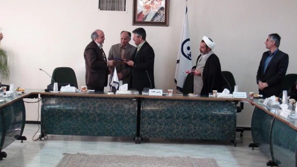 جلسه معارفه معاونت محترم آموزشی پردیس شهید باهنر جناب آقای  دکتر مسعود کیمیاگری