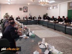 جلسه معارفه معاونت محترم آموزشی پردیس شهید باهنر جناب آقای  دکتر مسعود کیمیاگری