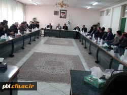 جلسه معارفه معاونت محترم آموزشی پردیس شهید باهنر جناب آقای  دکتر مسعود کیمیاگری