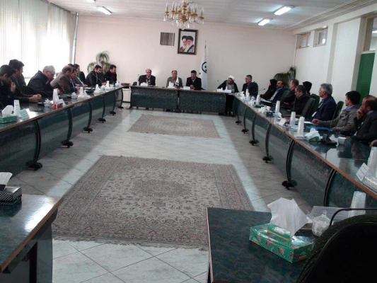 جلسه معارفه معاونت محترم آموزشی پردیس شهید باهنر جناب آقای  دکتر مسعود کیمیاگری