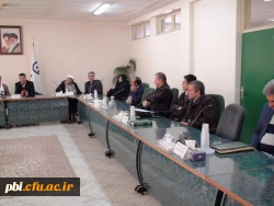 جلسه معارفه معاونت محترم آموزشی پردیس شهید باهنر جناب آقای  دکتر مسعود کیمیاگری