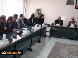 جلسه معارفه معاونت محترم آموزشی پردیس شهید باهنر جناب آقای  دکتر مسعود کیمیاگری