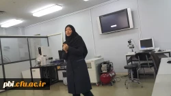 بازدید علمی  جمعی از دانشجویان دانشگاه فرهنگیان از پژوهشکده رویان اصفهان