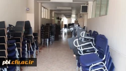 آماده سازی کلاس ها و خوابگاه های پردیس شهید باهنر جهت برگزاری کلاس های دانشجویان ورودی جدید ماده ۲۸