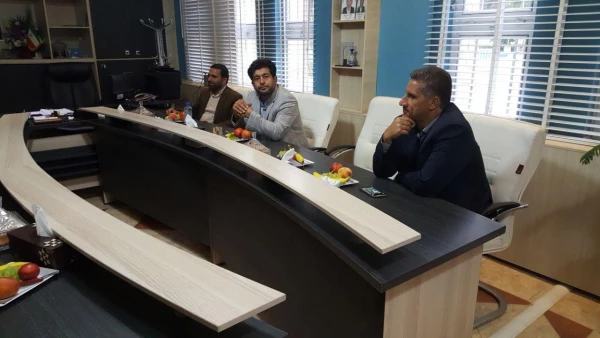 جلسه کاری معاونت محترم استانداری در پردیس شهید باهنر