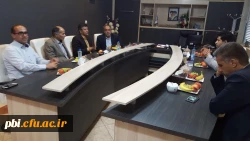 جلسه کاری معاونت محترم استانداری در پردیس شهید باهنر