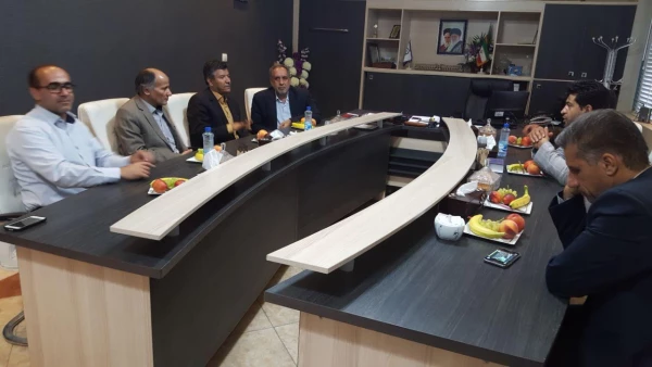جلسه کاری معاونت محترم استانداری در پردیس شهید باهنر