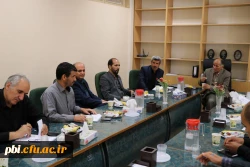 برگزاری جلسه شورای پردیس شهید باهنر