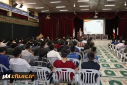 سخنان  ریاست محترم پردیس شهید باهنر اصفهان در جلسه توجیهی  دانشجویان  جدیدالورود ۹۶