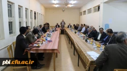 جلسه شورای مدرسین موظف .مامور و کارورز پردیس شهید باهنر اصفهان