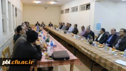 جلسه شورای مدرسین موظف .مامور و کارورز پردیس شهید باهنر اصفهان