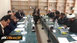 جلسه کمیته فرهنگی پردیس شهید باهنر اصفهان