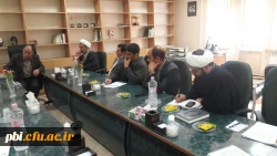 جلسه کمیته فرهنگی پردیس شهید باهنر اصفهان