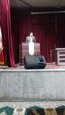 برگزاری جلسه دانشجویان پردیس شهید باهنر  با حضورآقای ماج