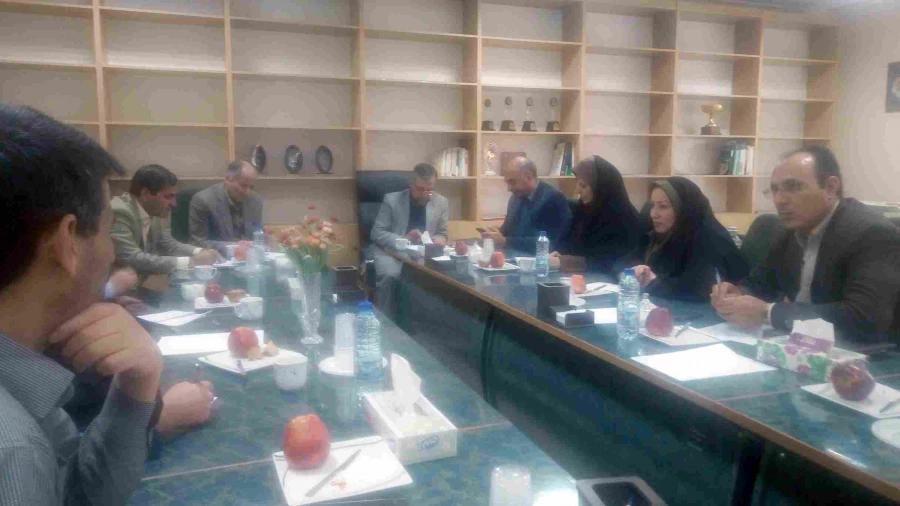 جلسه هماهنگی برگزاری همایش کودکان با نیازهای خاص در پردیس شهید باهنر