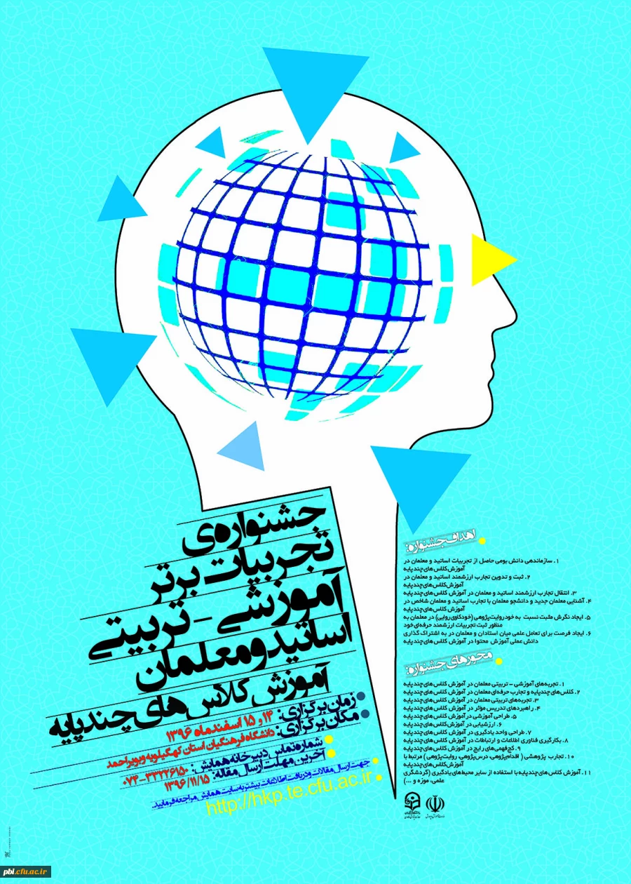 جشنواره های برتر تدریس آموزش چند پایه