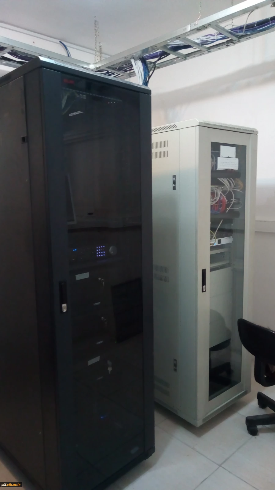 آماده سازی و تجهیز اتاق سرور پردیس شهید باهنر اصفهان