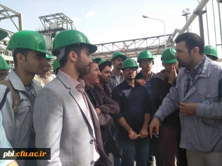 بازدیددانشجویان شیمی پردیس شهید باهنر  از مجتمع صنایع شیمیایی ایران
