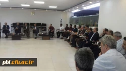 برگزاری جلسه به مناسبت آغاز سال جدید با حضور سرپرست و معاونان و کارکنان پردیس شهید باهنر