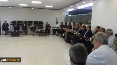 برگزاری جلسه به مناسبت آغاز سال جدید با حضور سرپرست و معاونان و کارکنان پردیس شهید باهنر